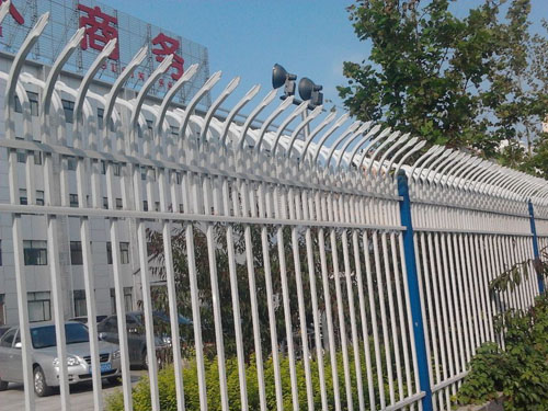 锌钢护栏双弯头